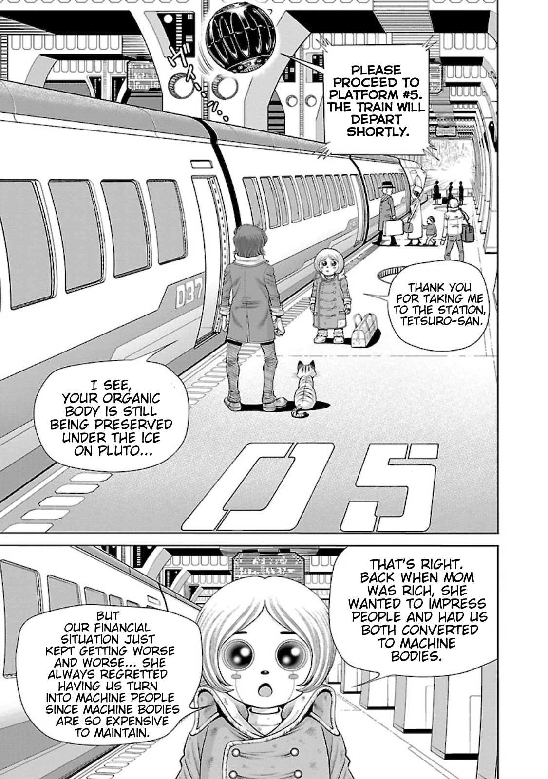 Ginga Tetsudo 999 - Another Story: Arutimeto Jani Chapter 1 page 40 - 