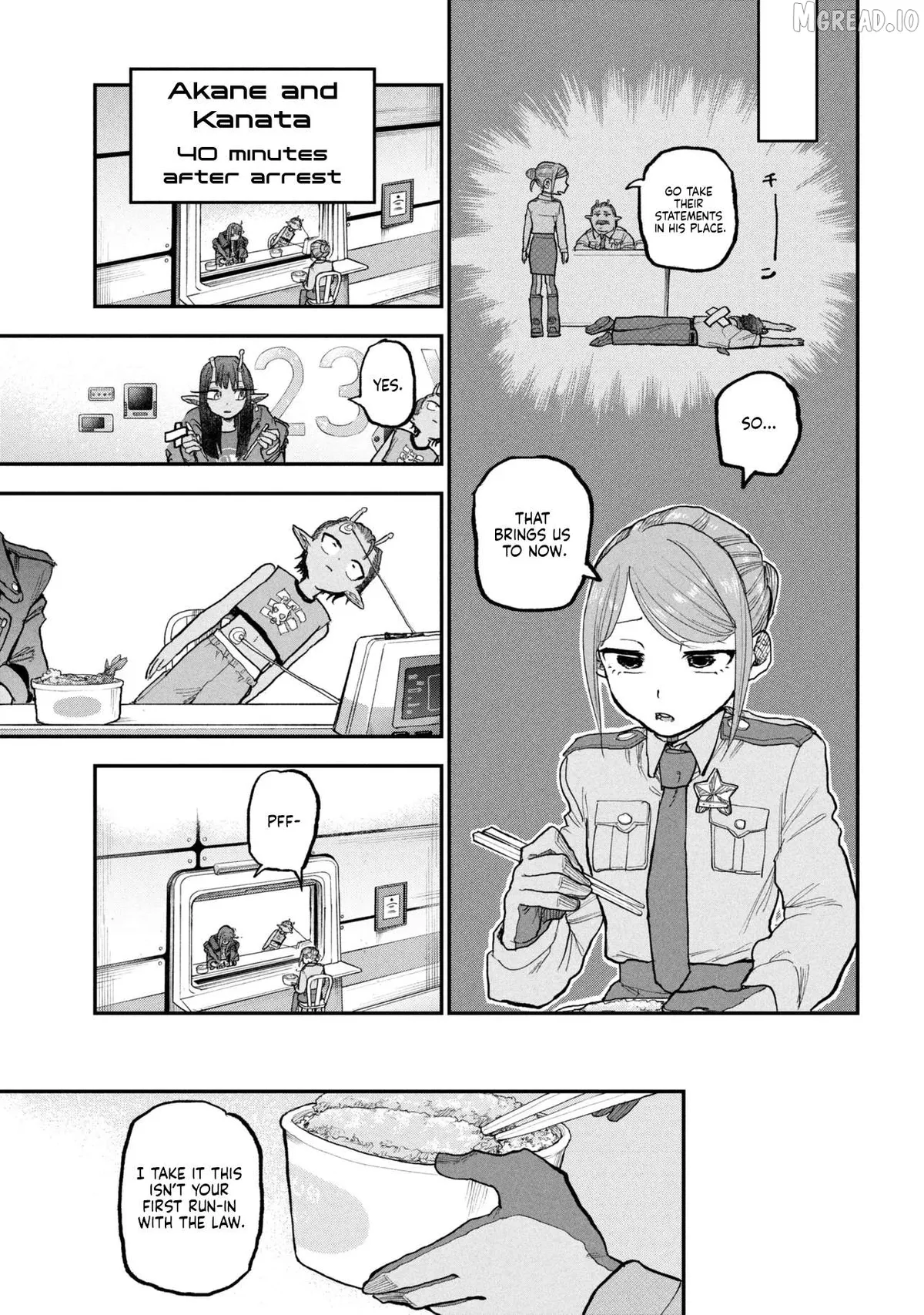 Ginga Tokkyuu  Milky☆Subway Chapter 11 page 13 - 