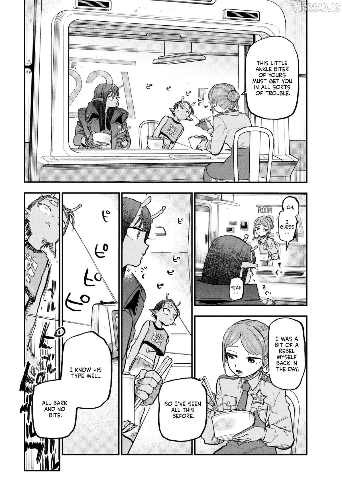 Ginga Tokkyuu  Milky☆Subway Chapter 11 page 14 - 