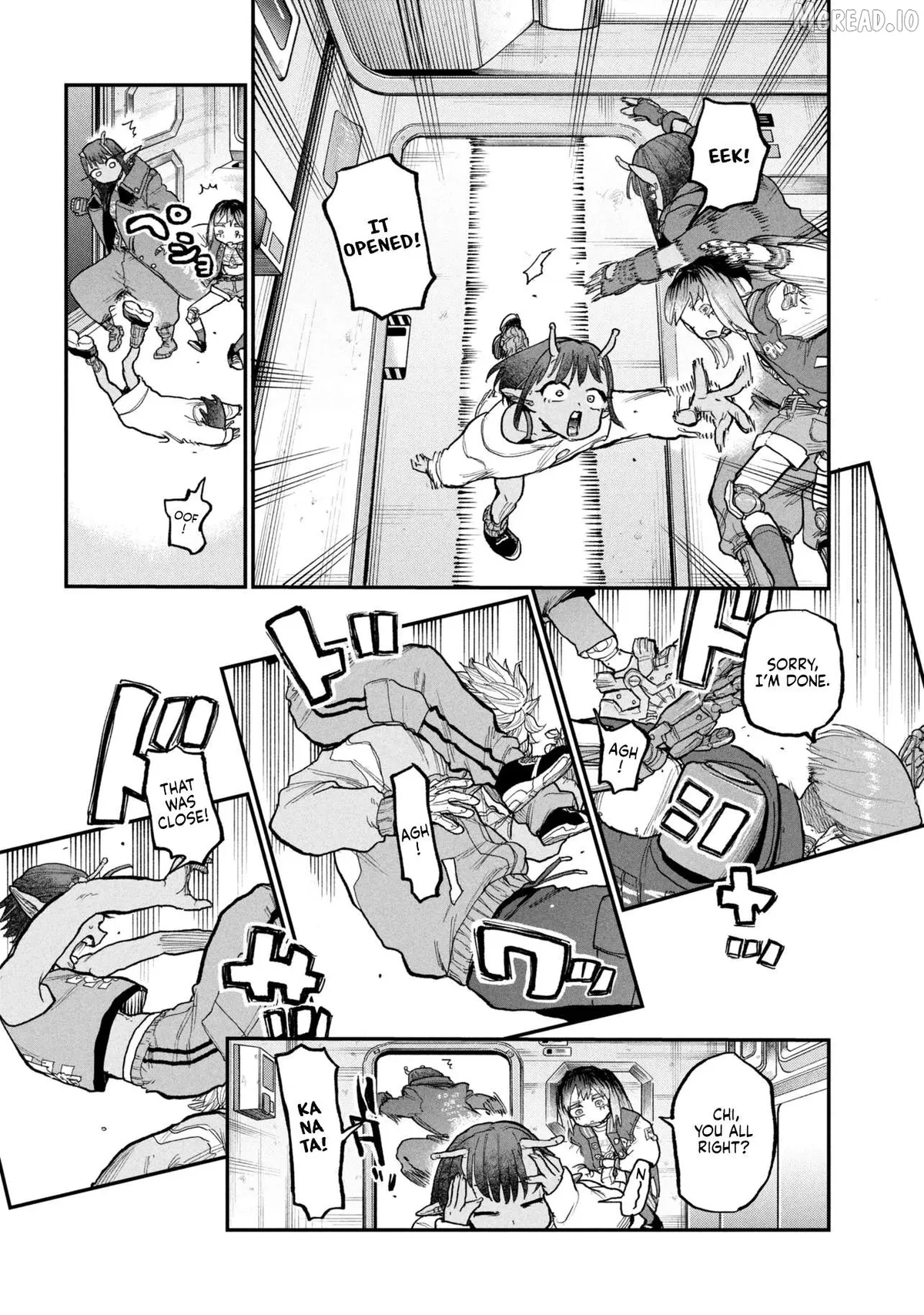 Ginga Tokkyuu  Milky☆Subway Chapter 11 page 18 - 