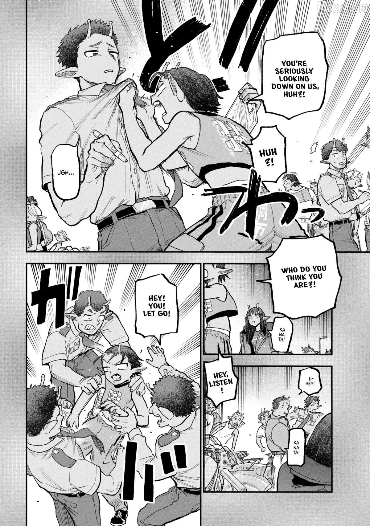 Ginga Tokkyuu  Milky☆Subway Chapter 11 page 10 - 