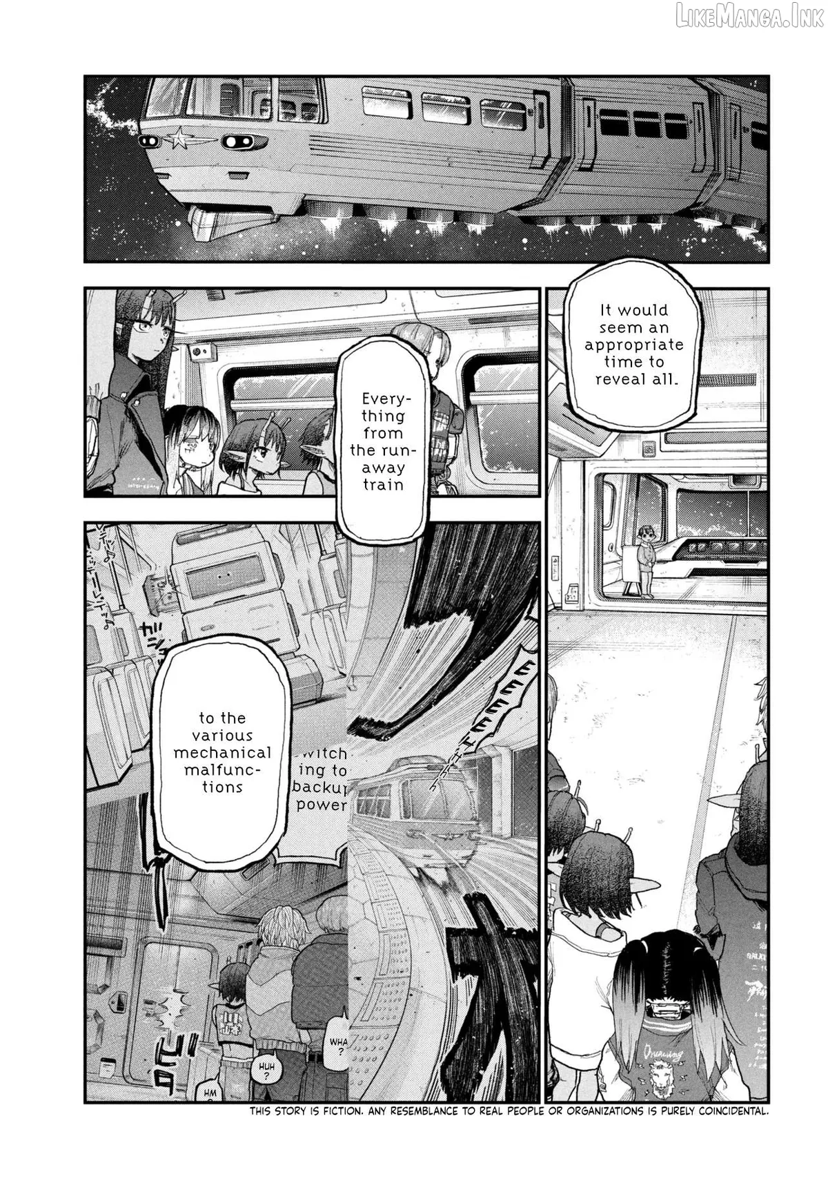 Ginga Tokkyuu  Milky☆Subway Chapter 13 page 1 - 
