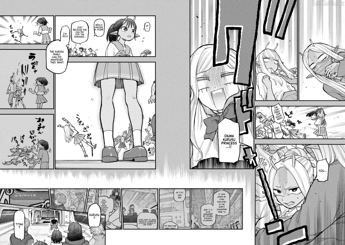 Ginga Tokkyuu  Milky☆Subway Chapter 13 page 15 - 