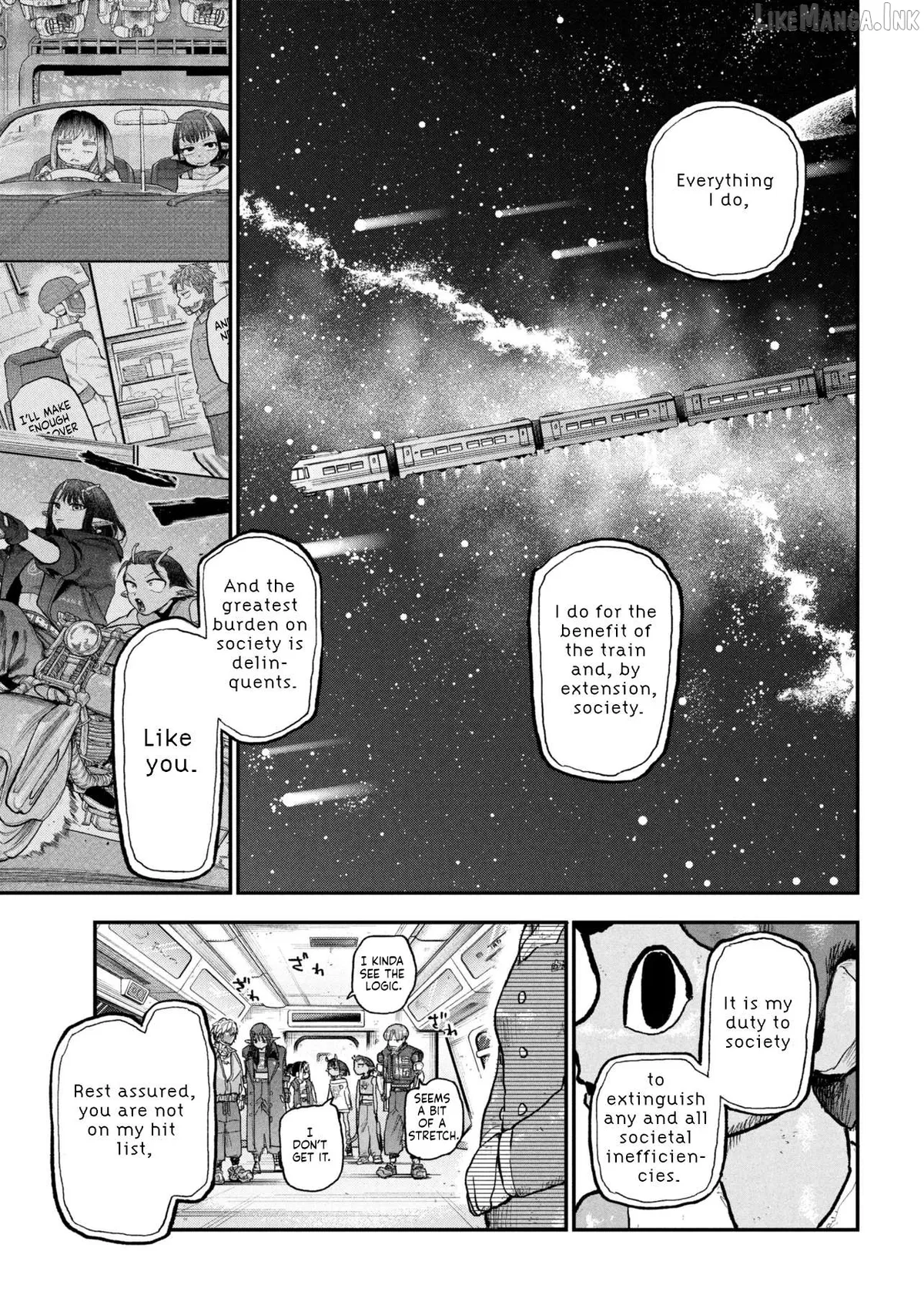 Ginga Tokkyuu  Milky☆Subway Chapter 13 page 5 - 