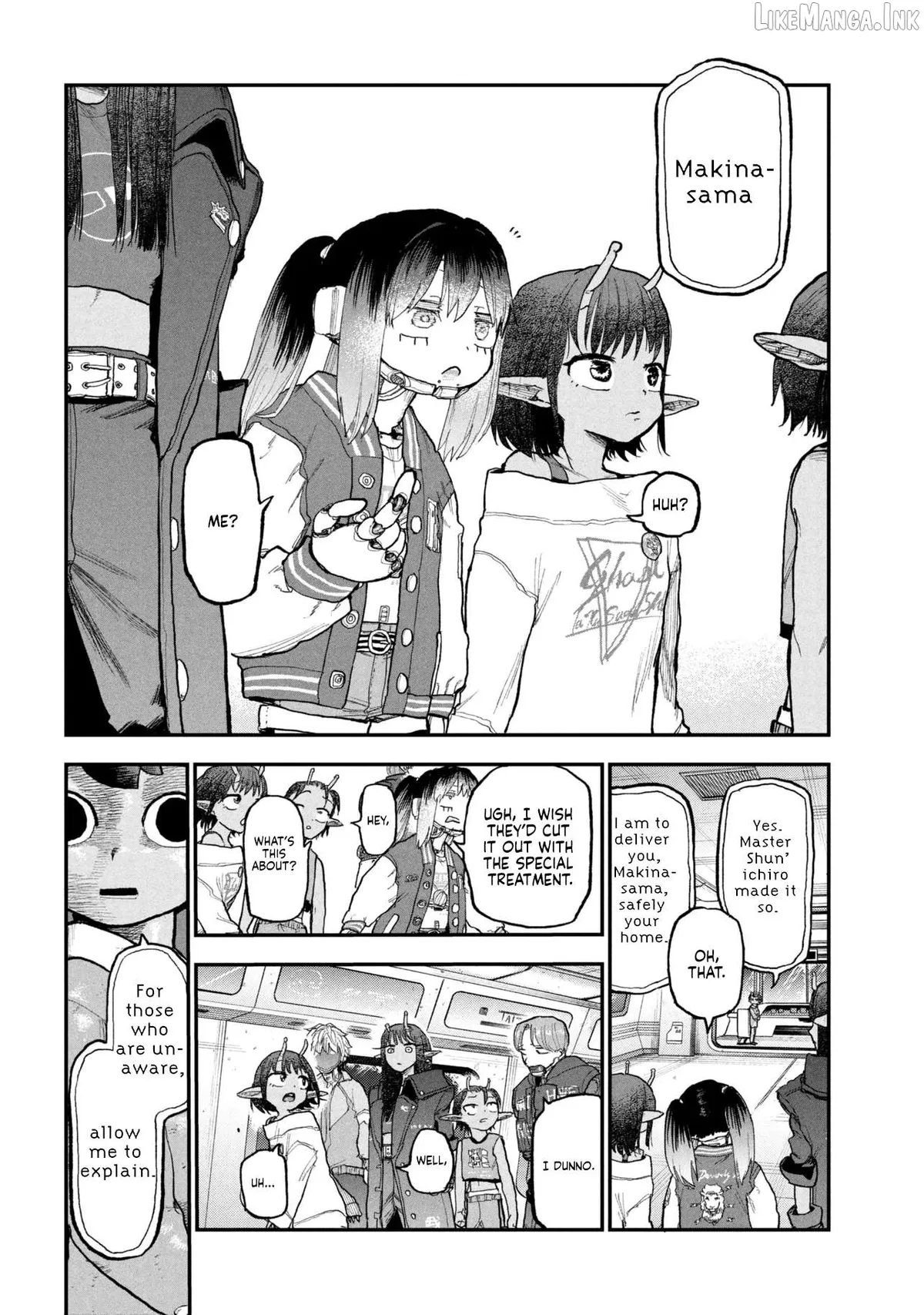 Ginga Tokkyuu  Milky☆Subway Chapter 13 page 6 - 