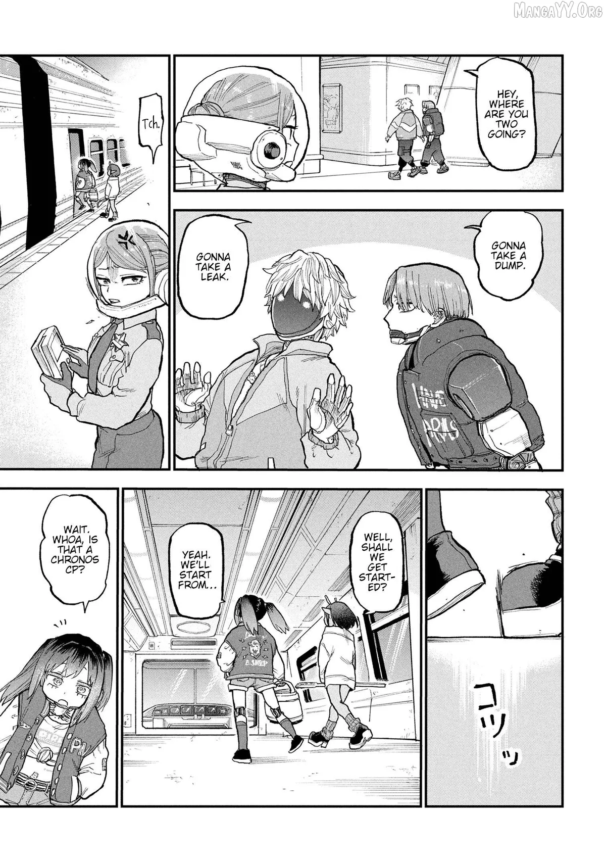 Ginga Tokkyuu  Milky☆Subway Chapter 3 page 11 - 