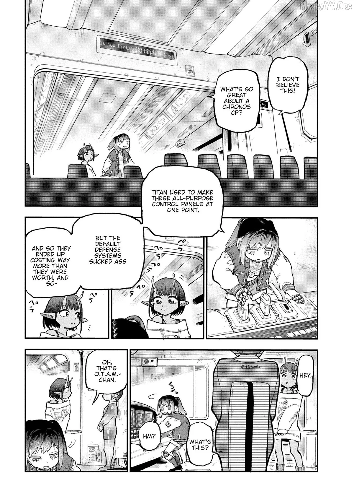 Ginga Tokkyuu  Milky☆Subway Chapter 3 page 12 - 