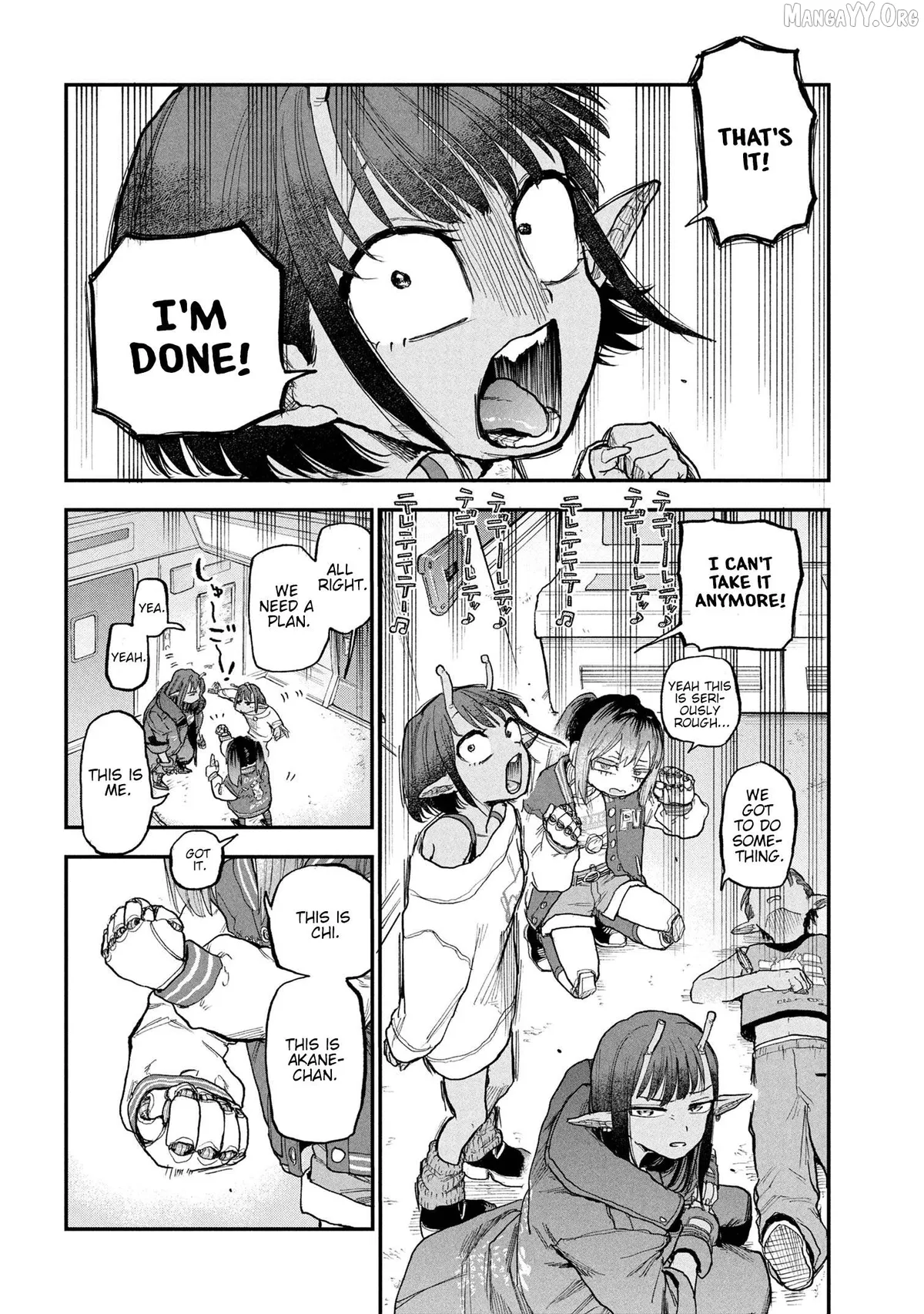 Ginga Tokkyuu  Milky☆Subway Chapter 5 page 12 - 