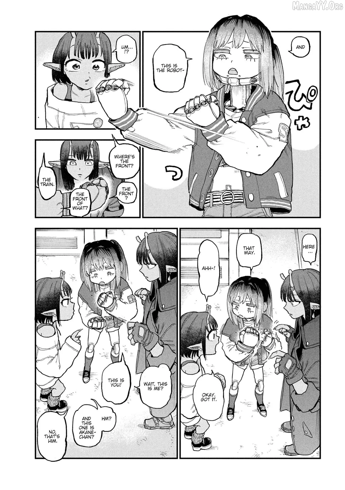 Ginga Tokkyuu  Milky☆Subway Chapter 5 page 13 - 