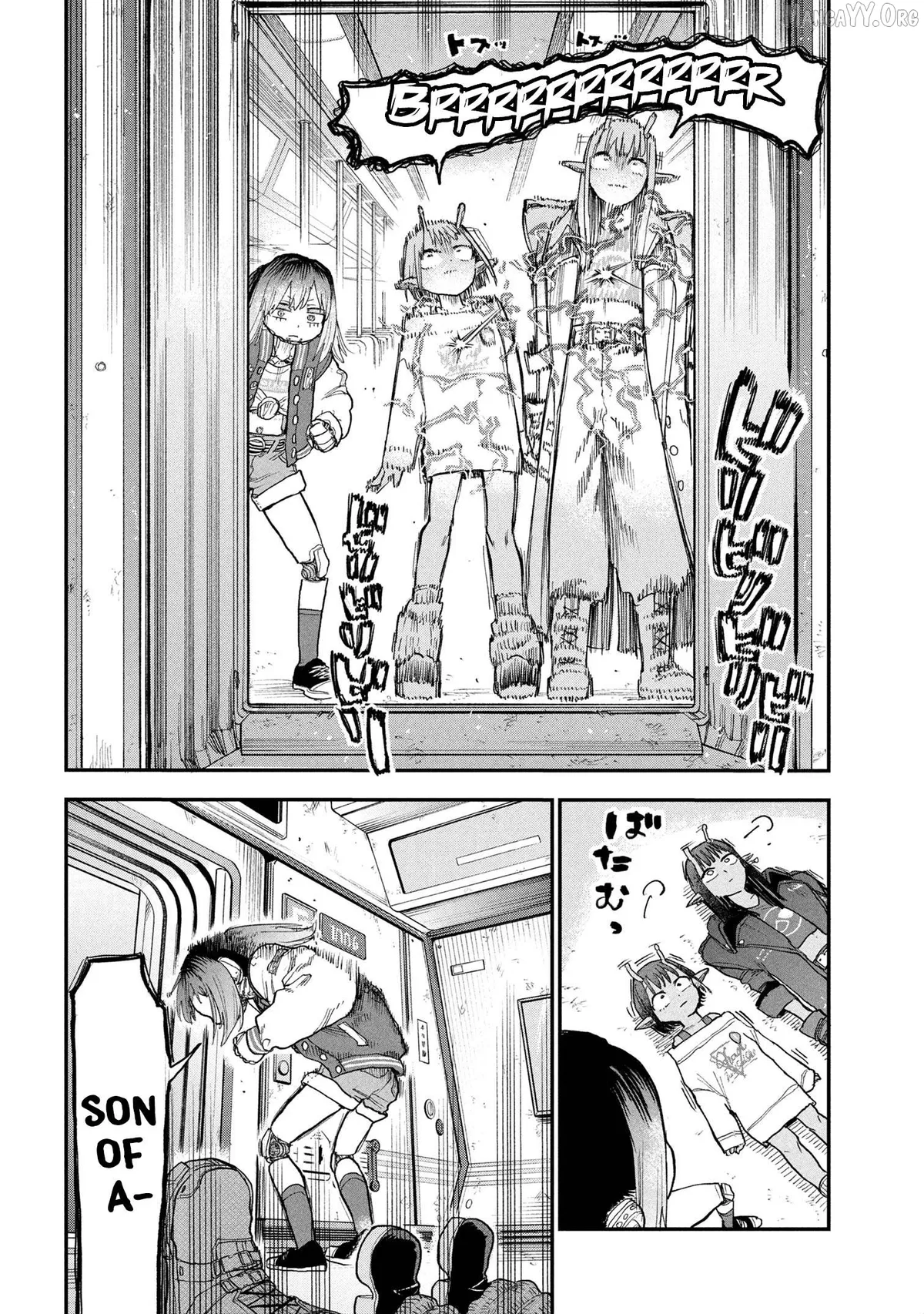 Ginga Tokkyuu  Milky☆Subway Chapter 5 page 16 - 