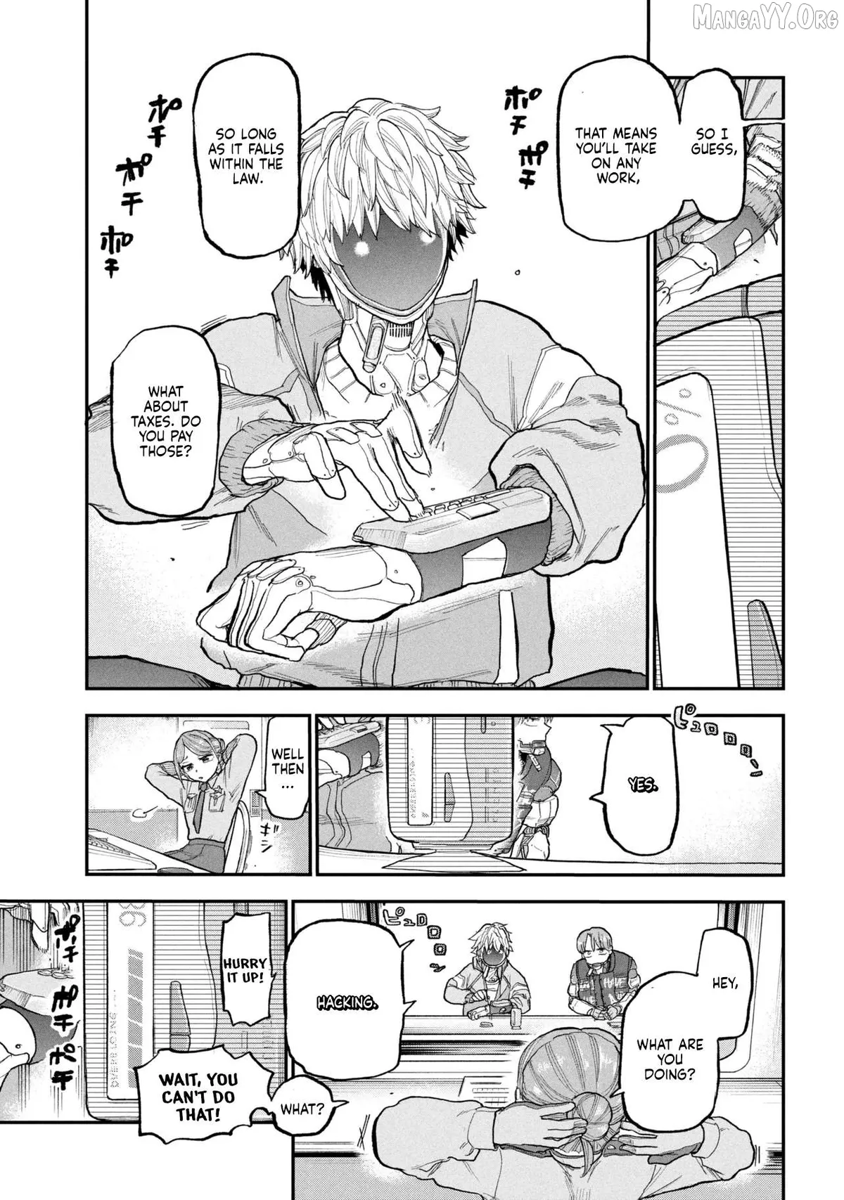 Ginga Tokkyuu  Milky☆Subway Chapter 6 page 11 - 
