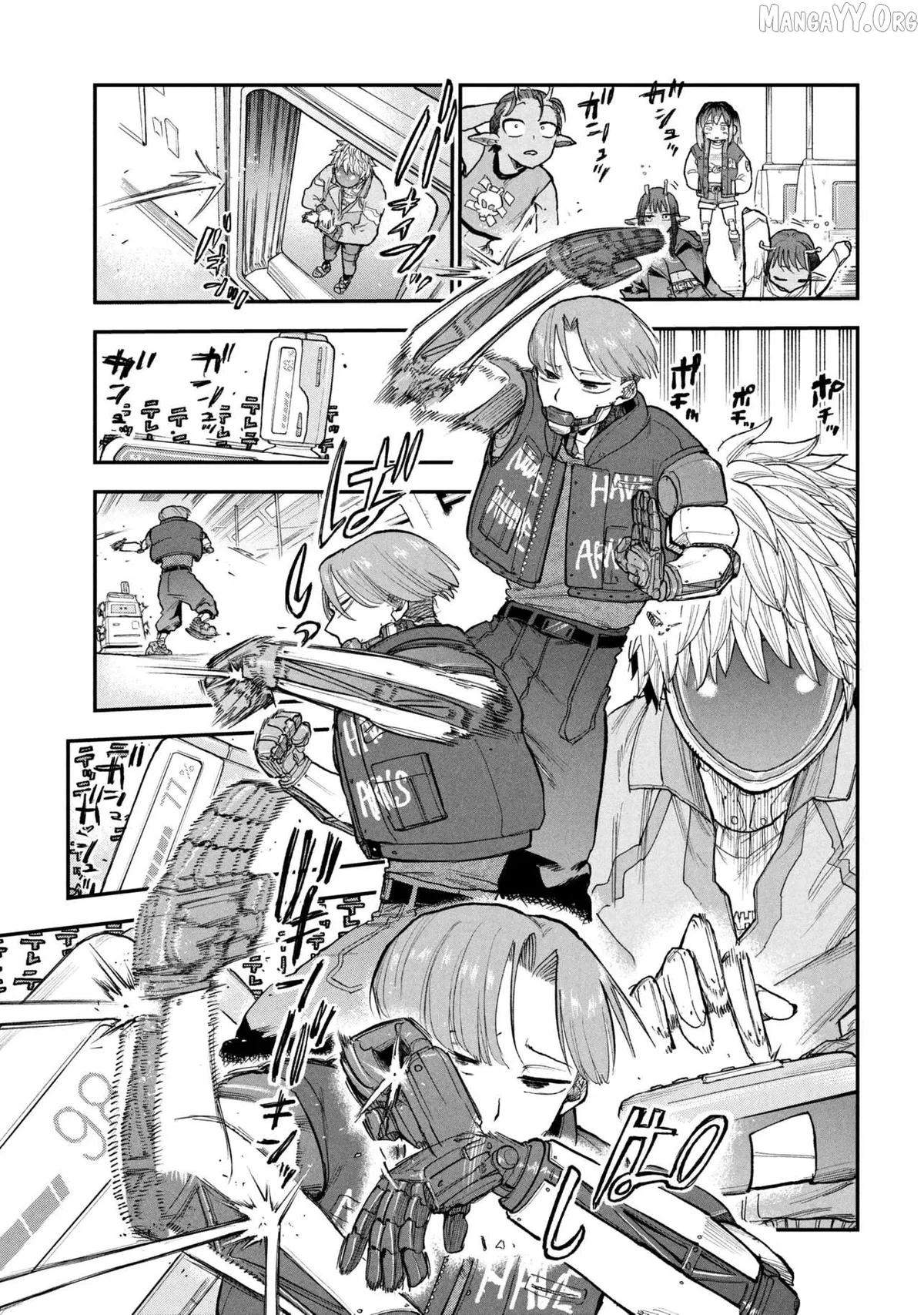 Ginga Tokkyuu  Milky☆Subway Chapter 8 page 11 - 
