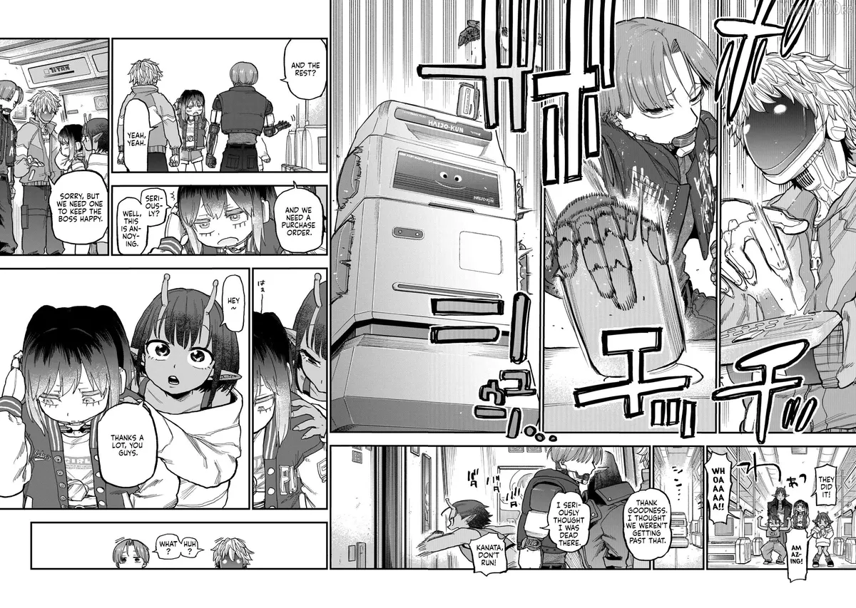 Ginga Tokkyuu  Milky☆Subway Chapter 8 page 12 - 