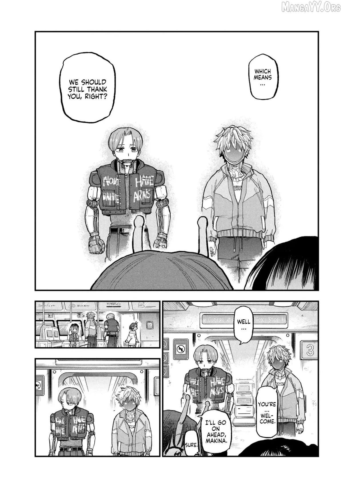 Ginga Tokkyuu  Milky☆Subway Chapter 8 page 14 - 