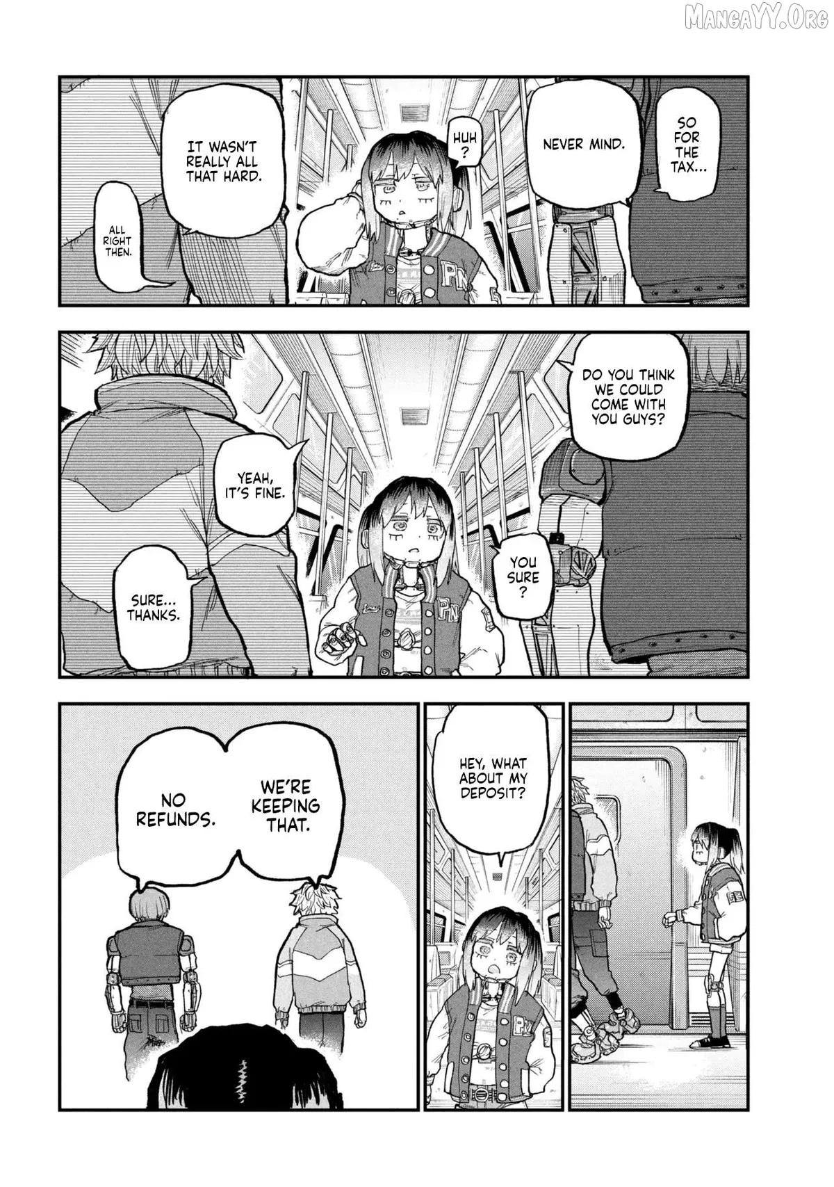 Ginga Tokkyuu  Milky☆Subway Chapter 8 page 15 - 