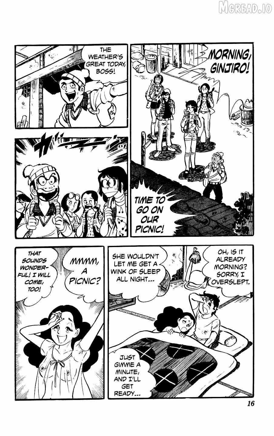 Ginjiro the Tough Kid Chapter 5 page 16 - 