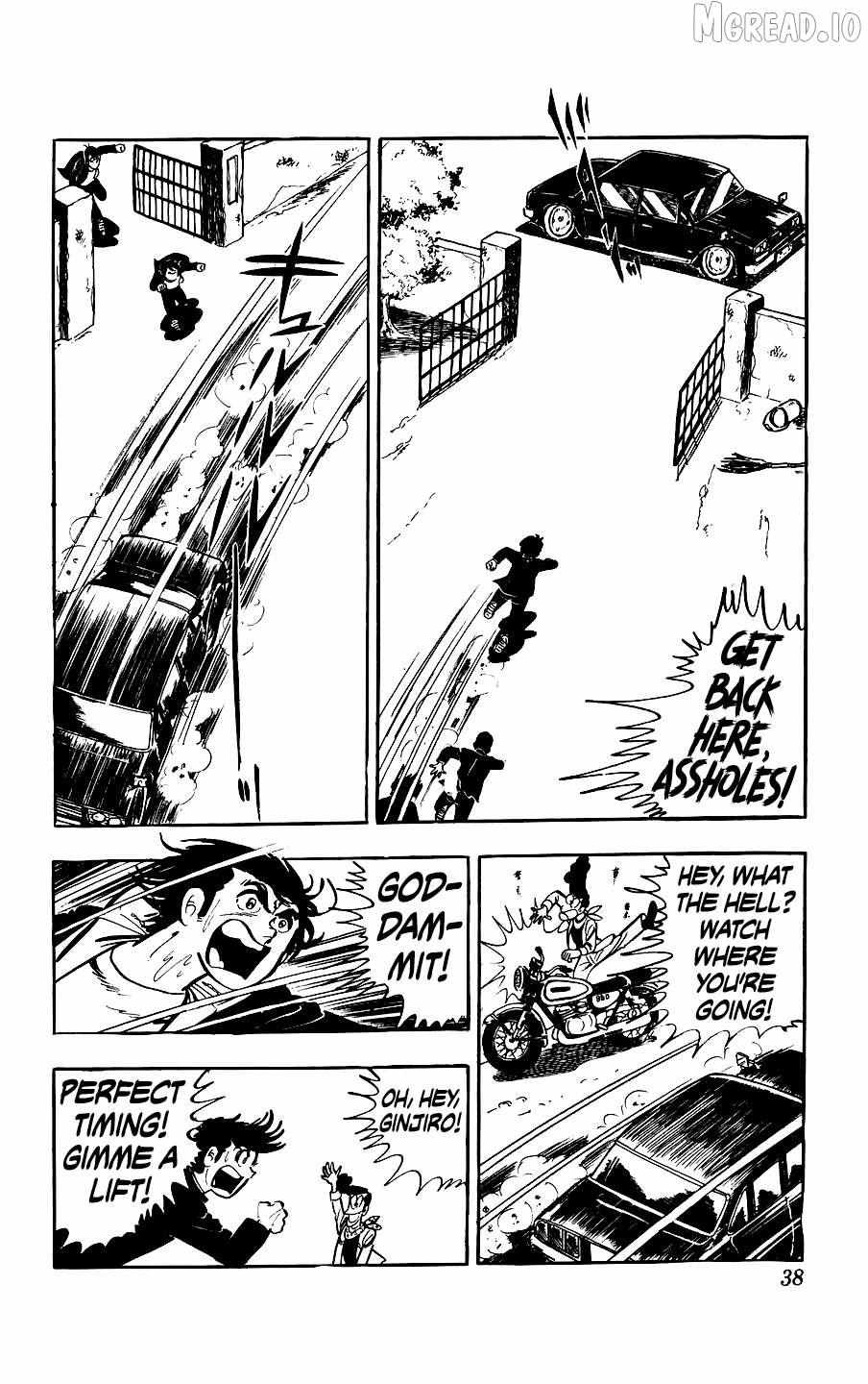 Ginjiro the Tough Kid Chapter 5 page 38 - 