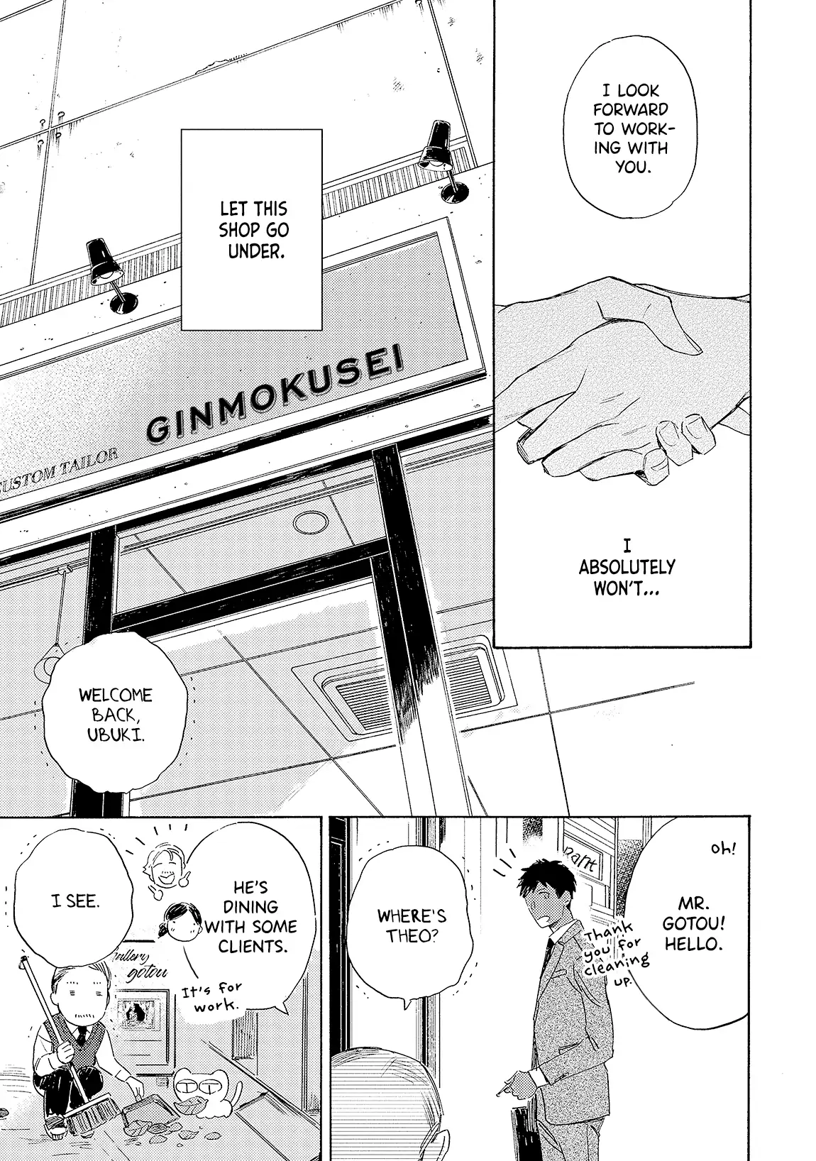 Ginmokusei no Shitateya Chapter 6 page 38 - 