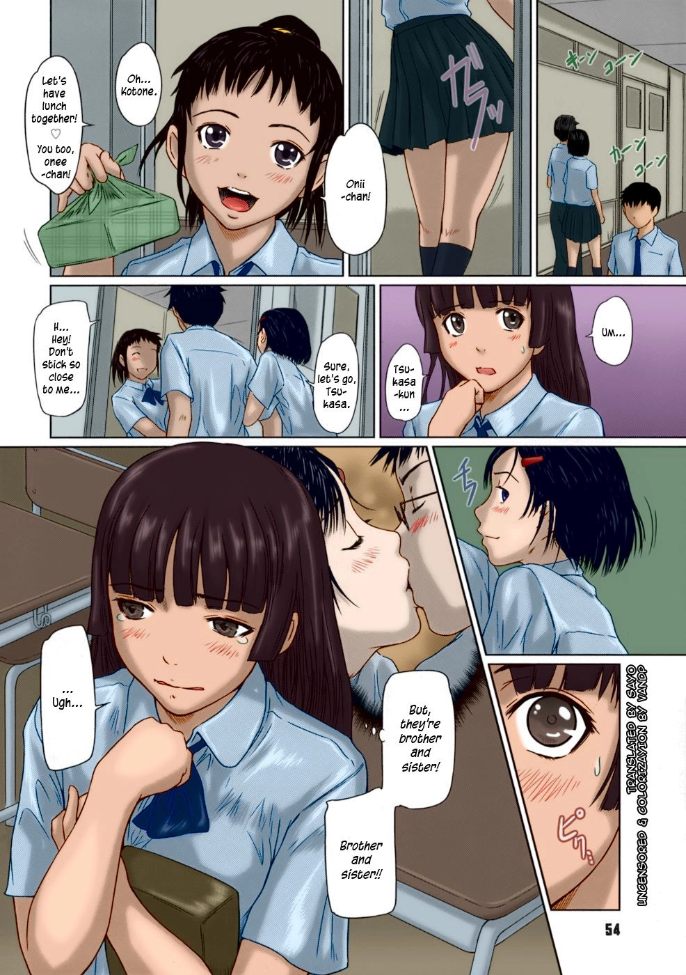 Giri Giri ♥ Sisters Chapter 3 page 2 - 