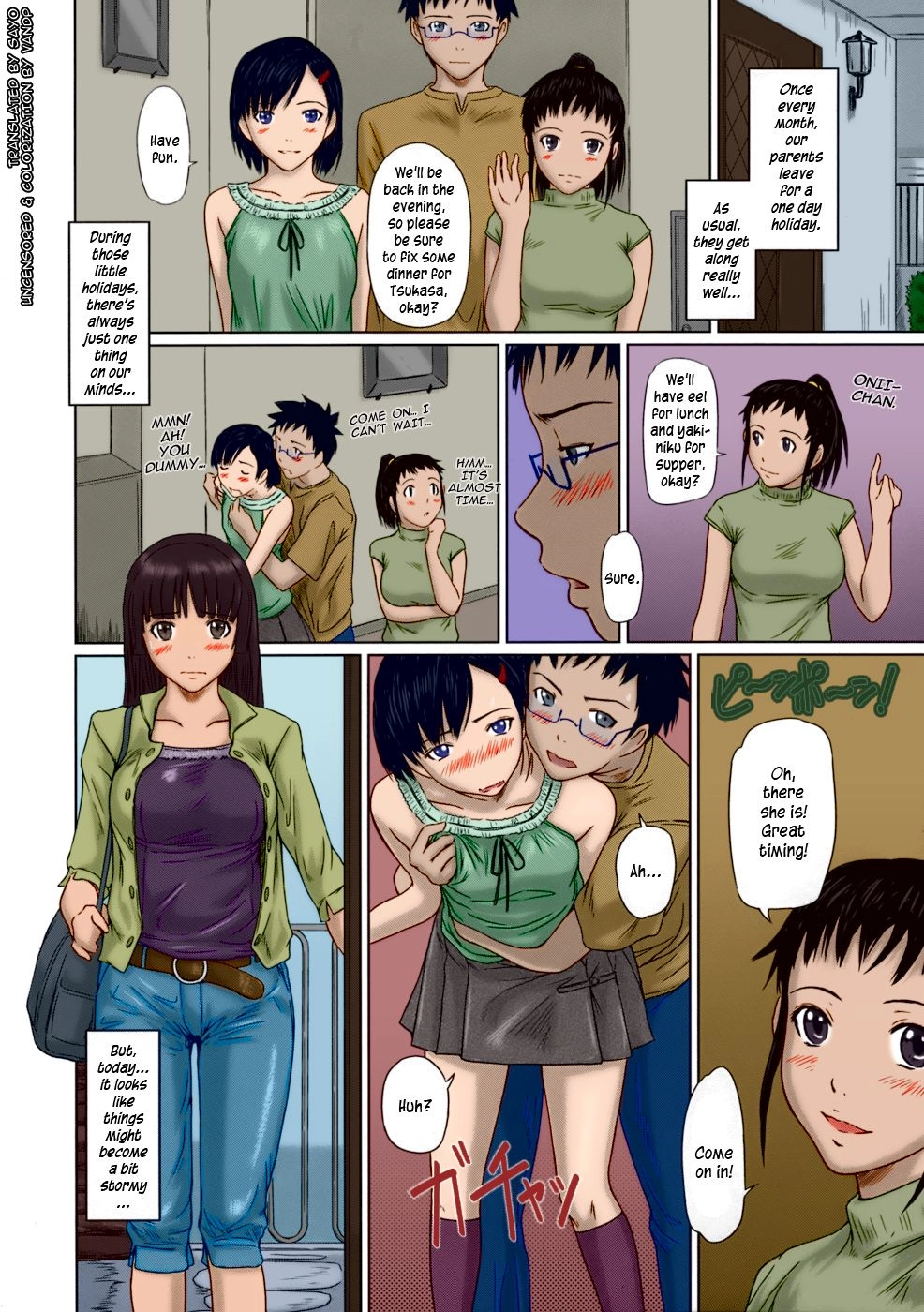 Giri Giri ♥ Sisters Chapter 4 page 2 - 