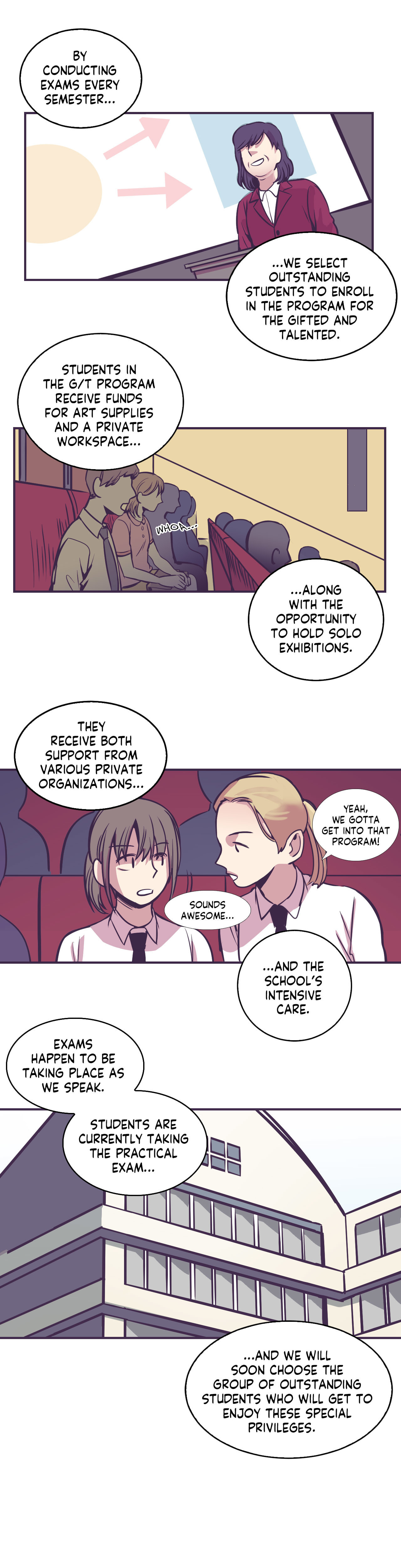 Girl in the Birdcage Chapter 1 page 2 - 