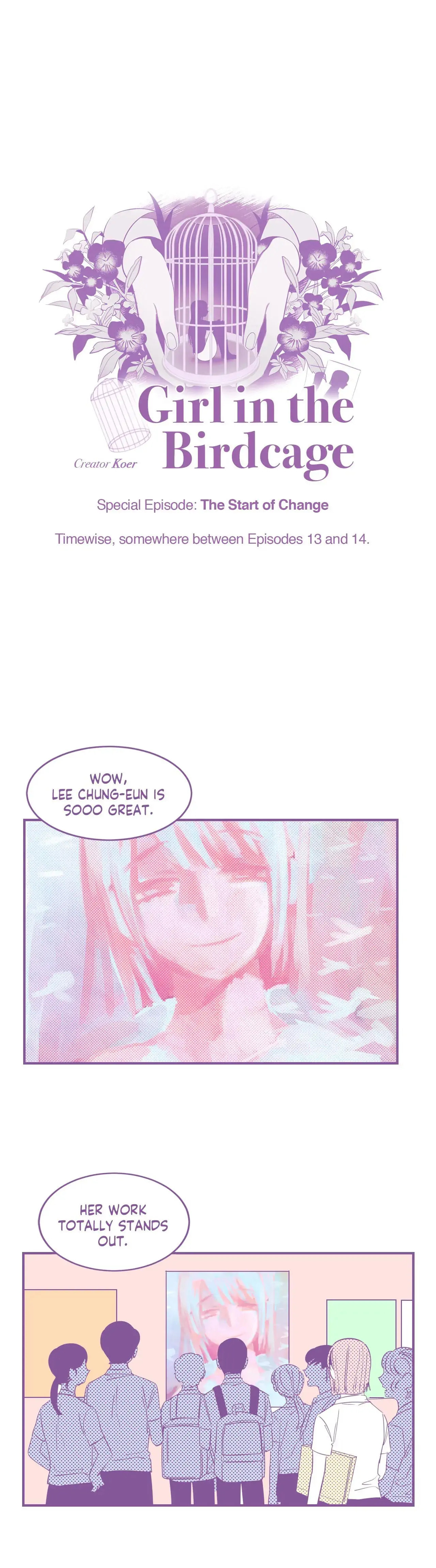 Girl in the Birdcage Chapter 22.5 page 1 - 