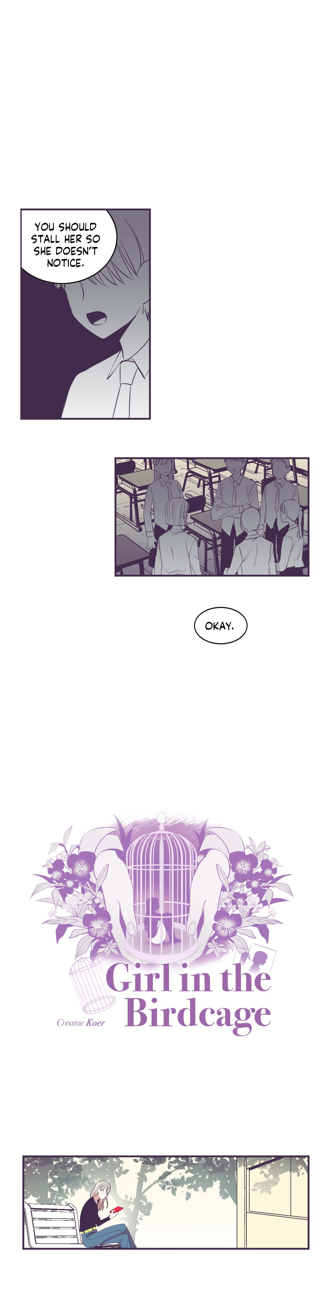 Girl in the Birdcage Chapter 31 page 1 - 