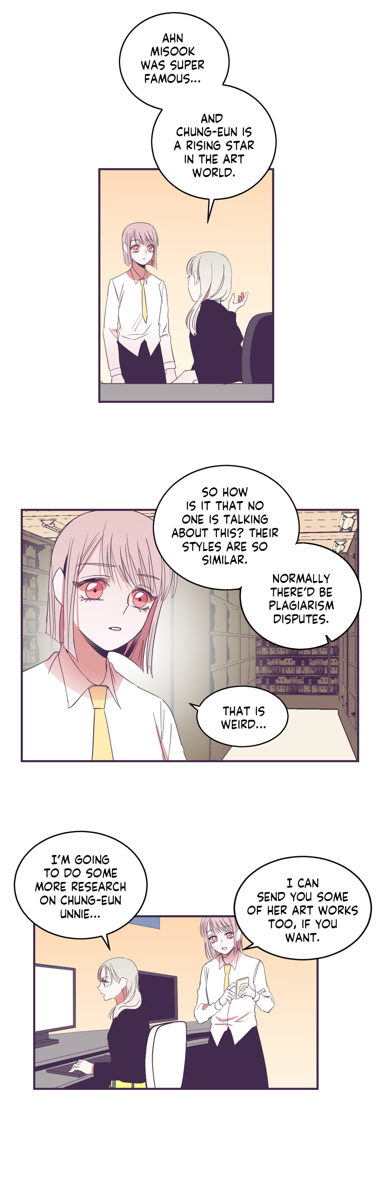Girl in the Birdcage Chapter 31 page 8 - 