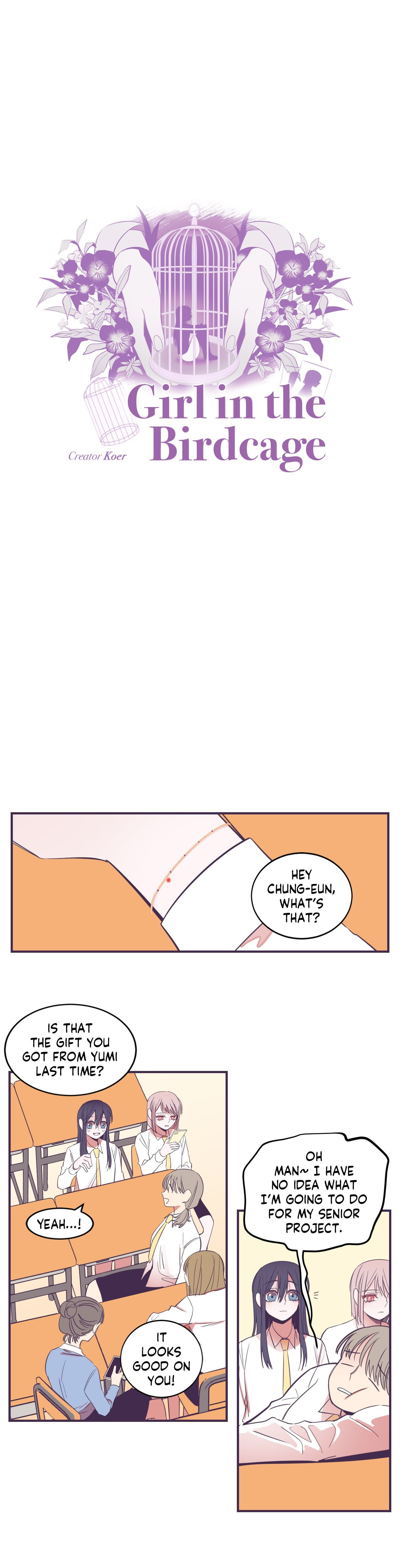 Girl in the Birdcage Chapter 33 page 1 - 