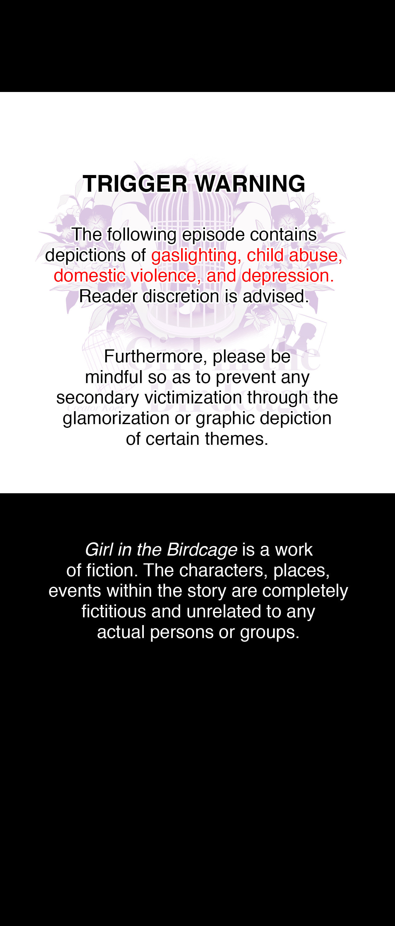 Girl in the Birdcage Chapter 42 page 1 - 