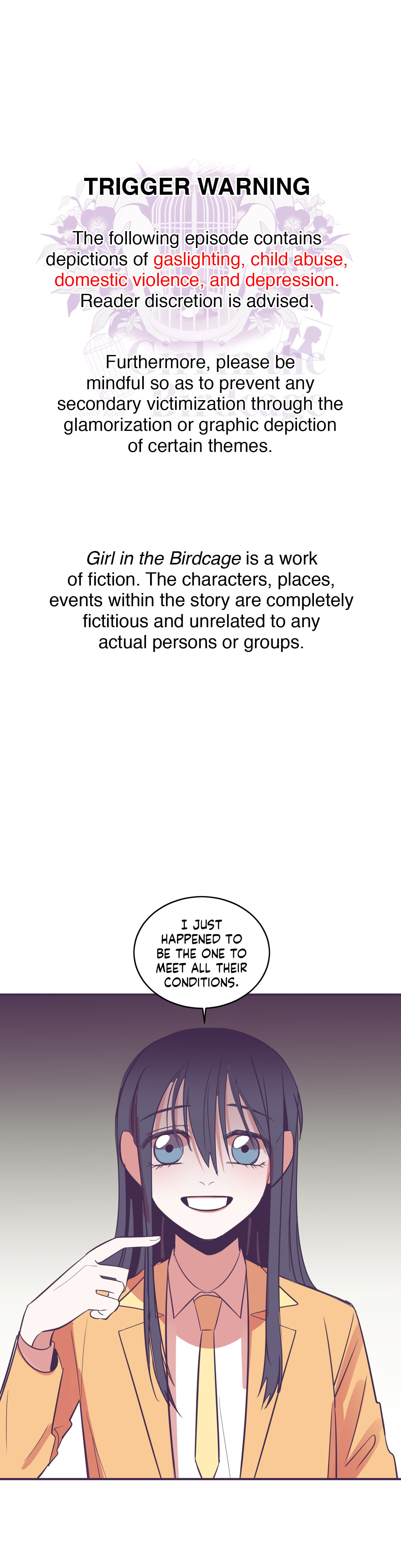 Girl in the Birdcage Chapter 44 page 1 - 