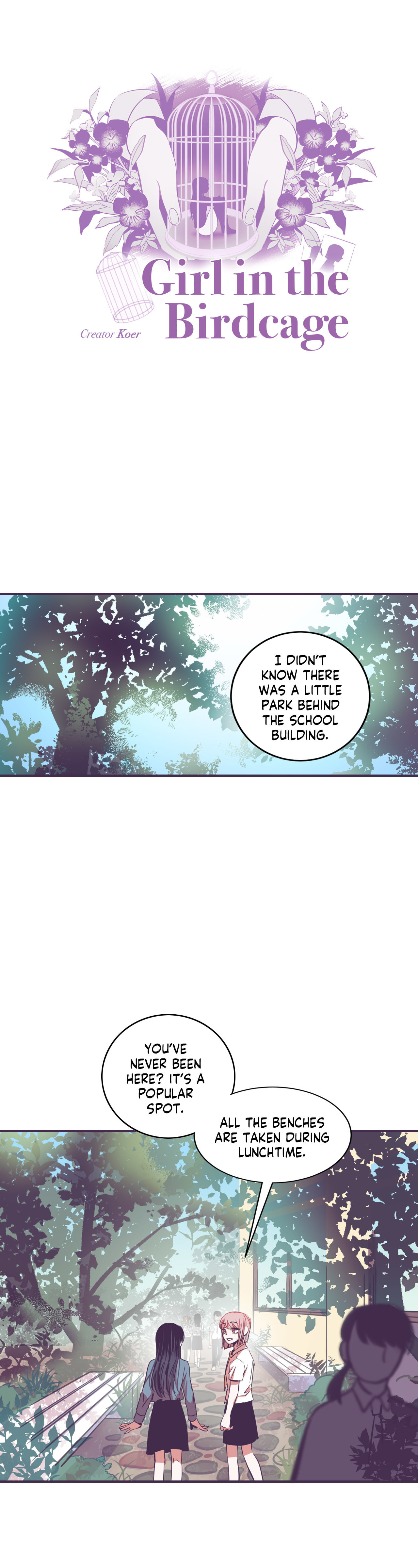 Girl in the Birdcage Chapter 9 page 1 - 
