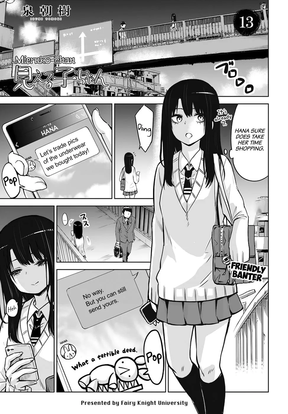 Girl That Can See It Chapter 13 page 1 - 