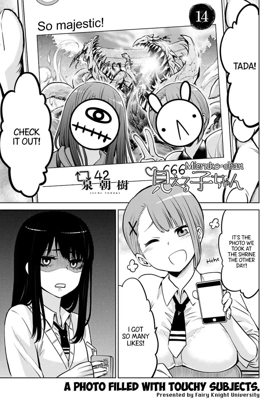 Girl That Can See It Chapter 14 page 1 - 