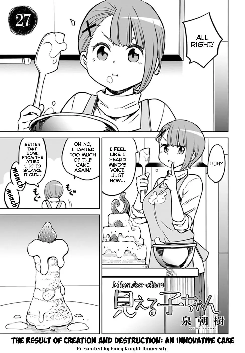 Girl That Can See It Chapter 27 page 1 - 