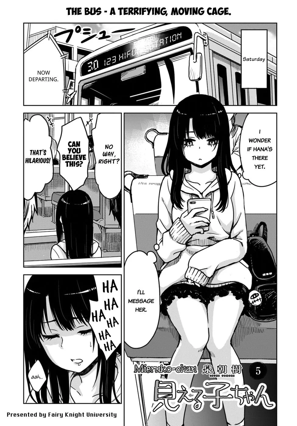 Girl That Can See It Chapter 5 page 1 - 