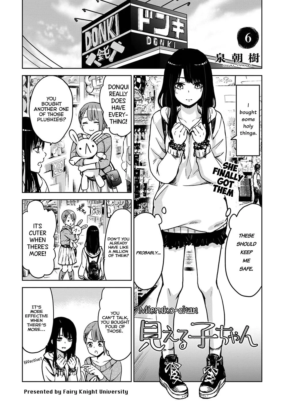 Girl That Can See It Chapter 6 page 1 - 