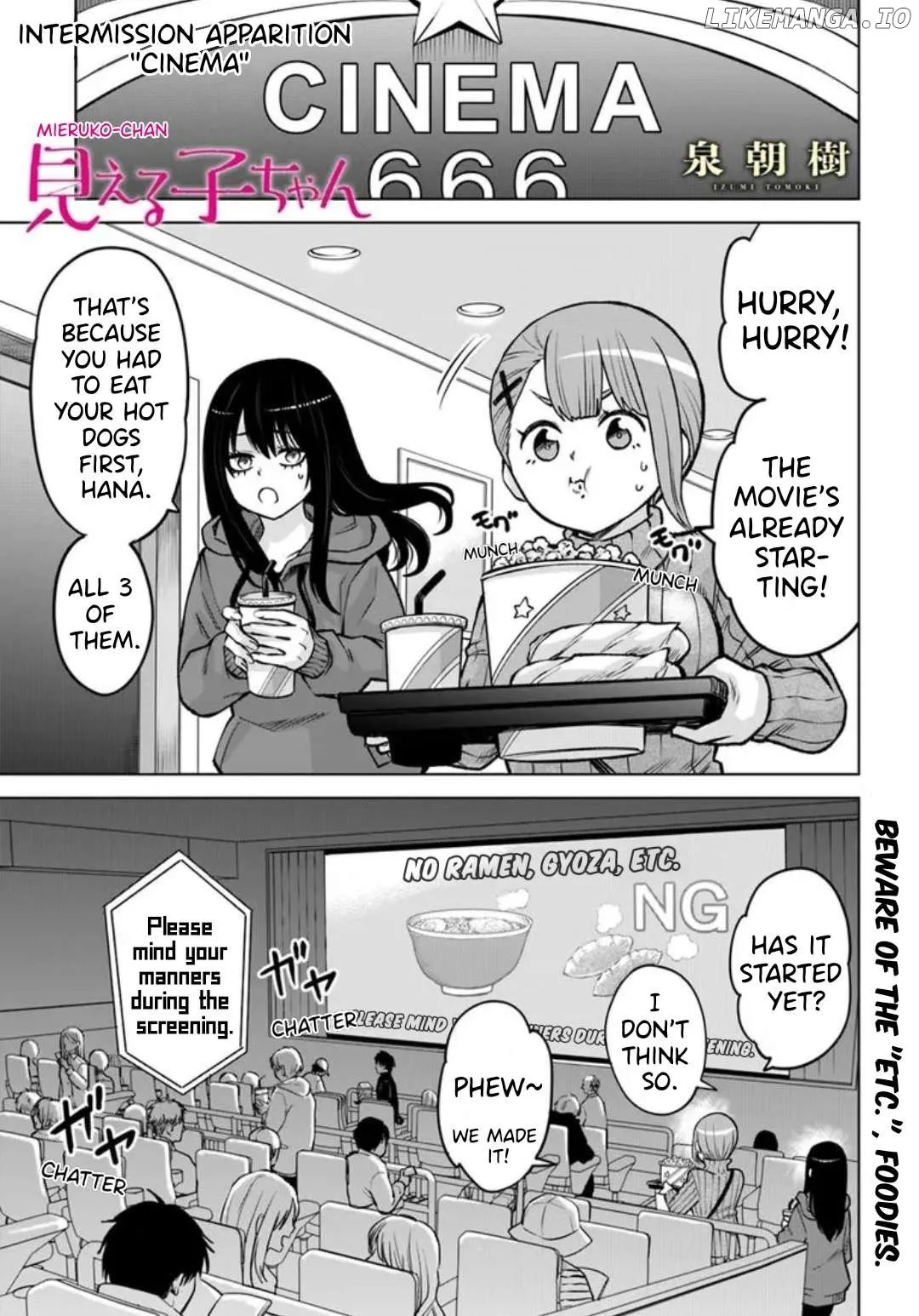 Girl That Can See It Chapter 65.5 page 1 - 