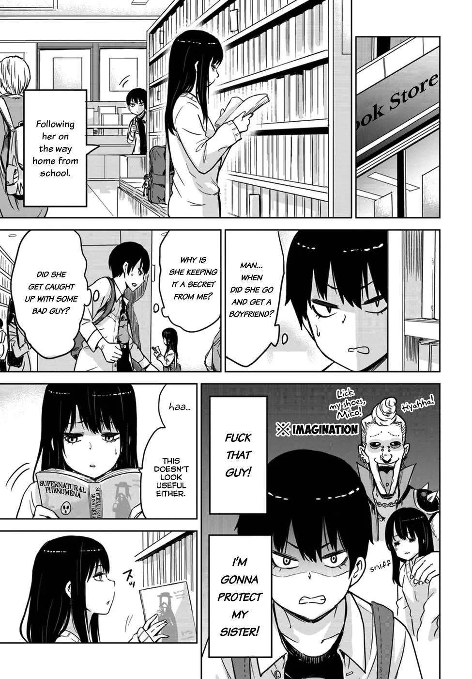 Girl That Can See It Chapter 7 page 5 - 
