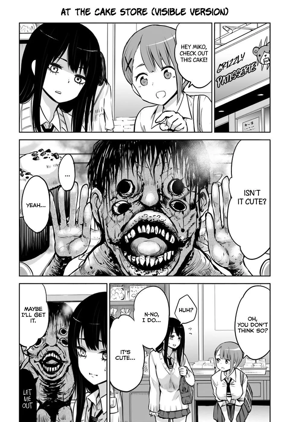 Girl That Can See It Chapter 9.5 page 3 - 