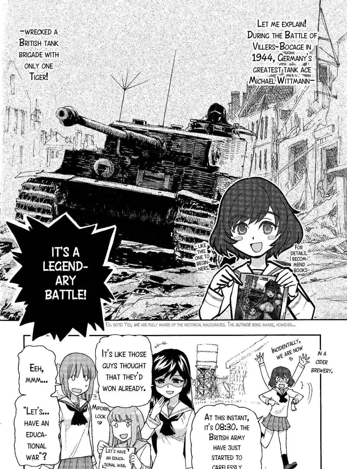 GIRLS und PANZER - Comic Anthology Chapter 1 page 3 - 