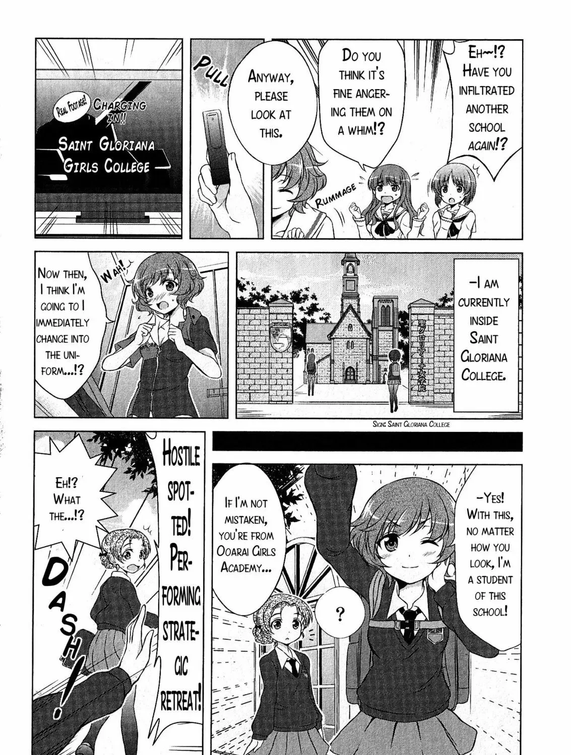 GIRLS und PANZER - Comic Anthology Chapter 11 page 3 - 