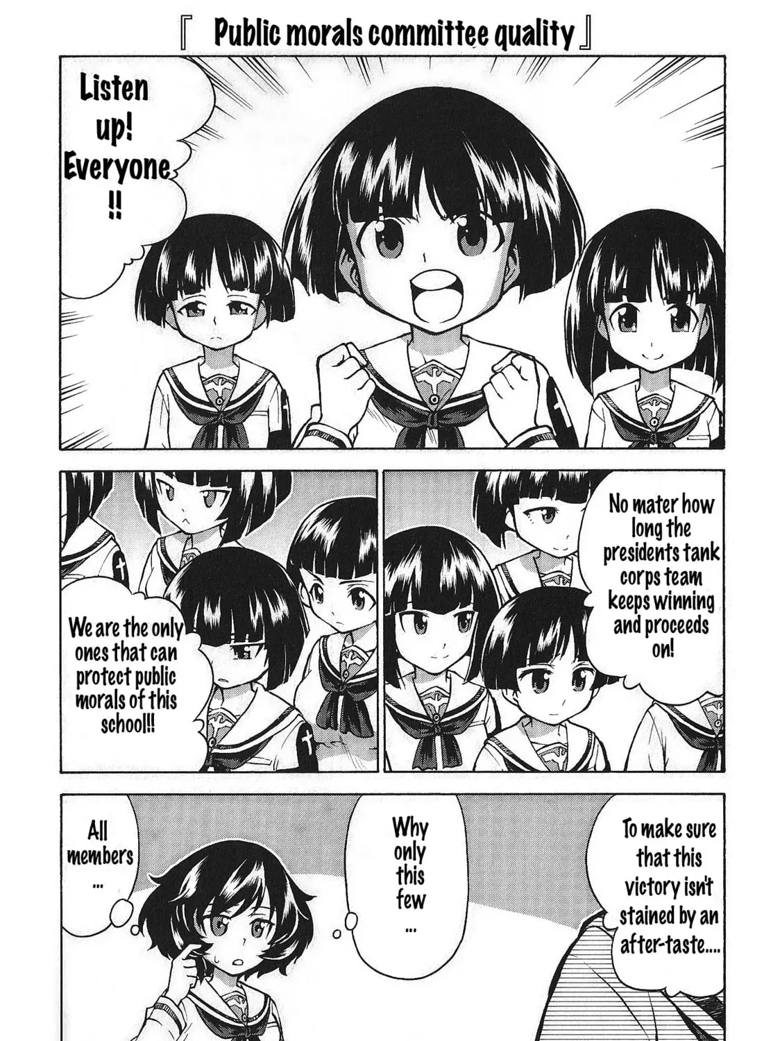 GIRLS und PANZER - Comic Anthology Chapter 3 page 13 - 