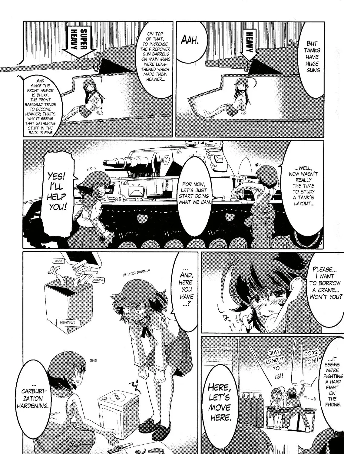 GIRLS und PANZER - Comic Anthology Chapter 8 page 5 - 