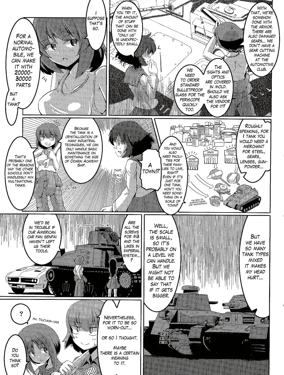 GIRLS und PANZER - Comic Anthology Chapter 8 page 9 - 