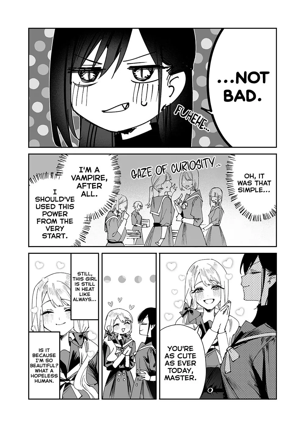 Girls × Vampire Chapter 3 page 8 - 