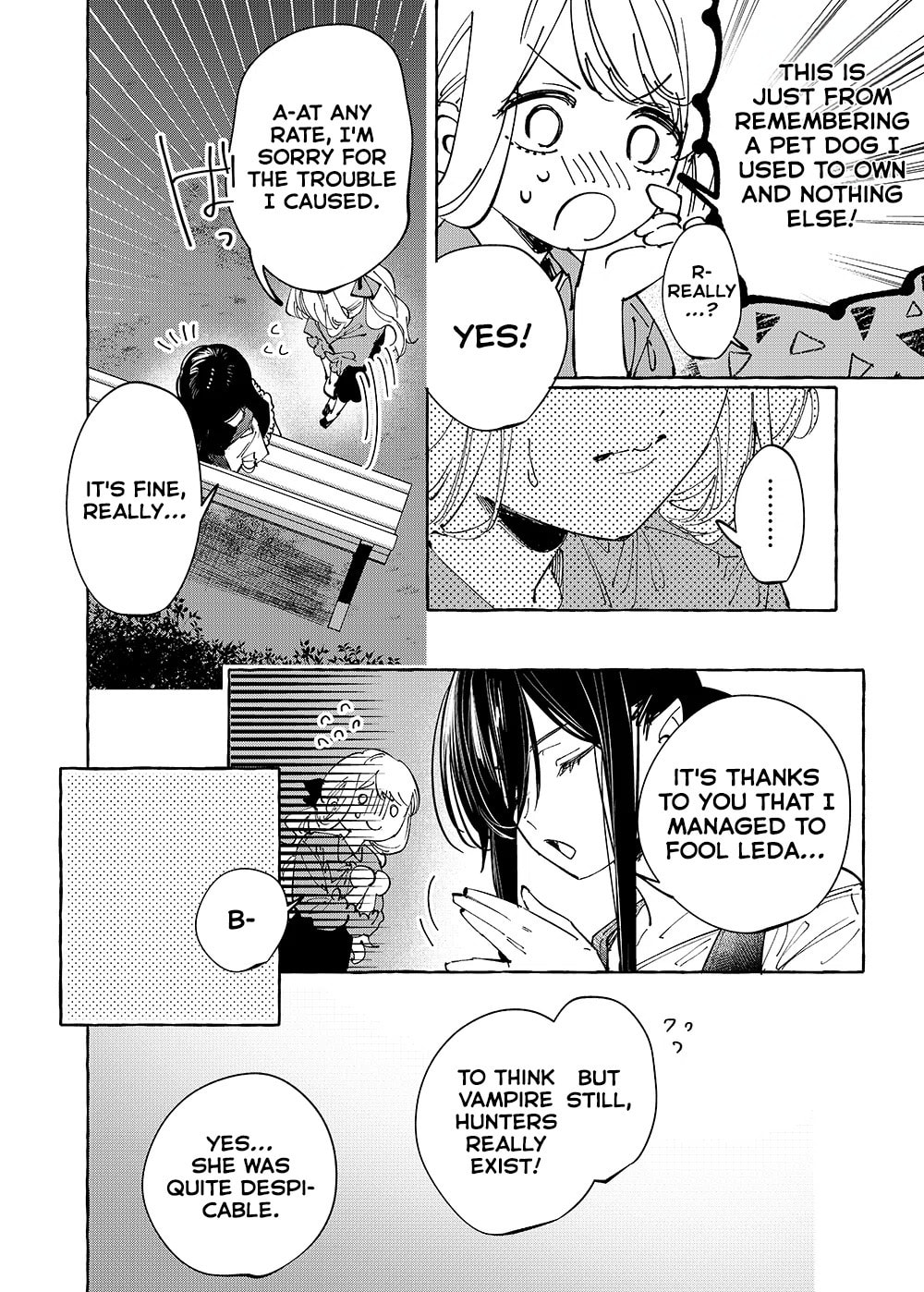 Girls × Vampire Chapter 31 page 14 - 
