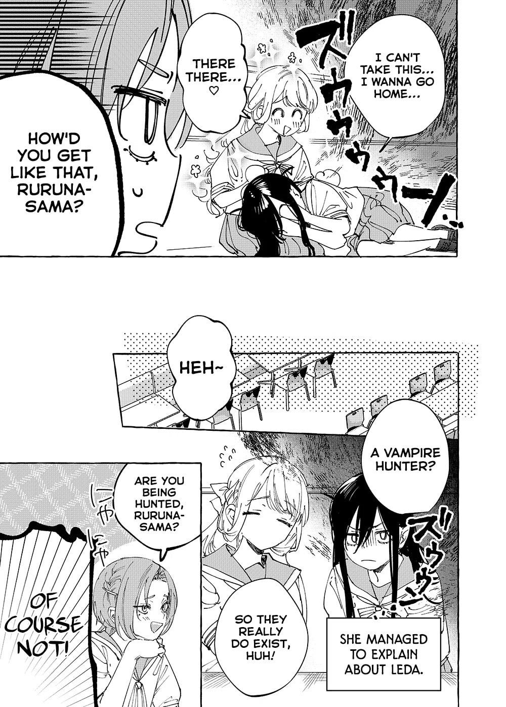 Girls × Vampire Chapter 32 page 3 - 