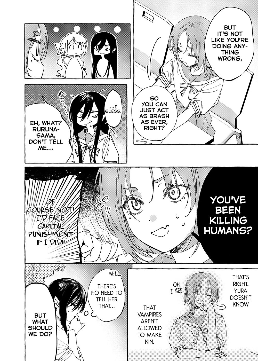 Girls × Vampire Chapter 32 page 4 - 