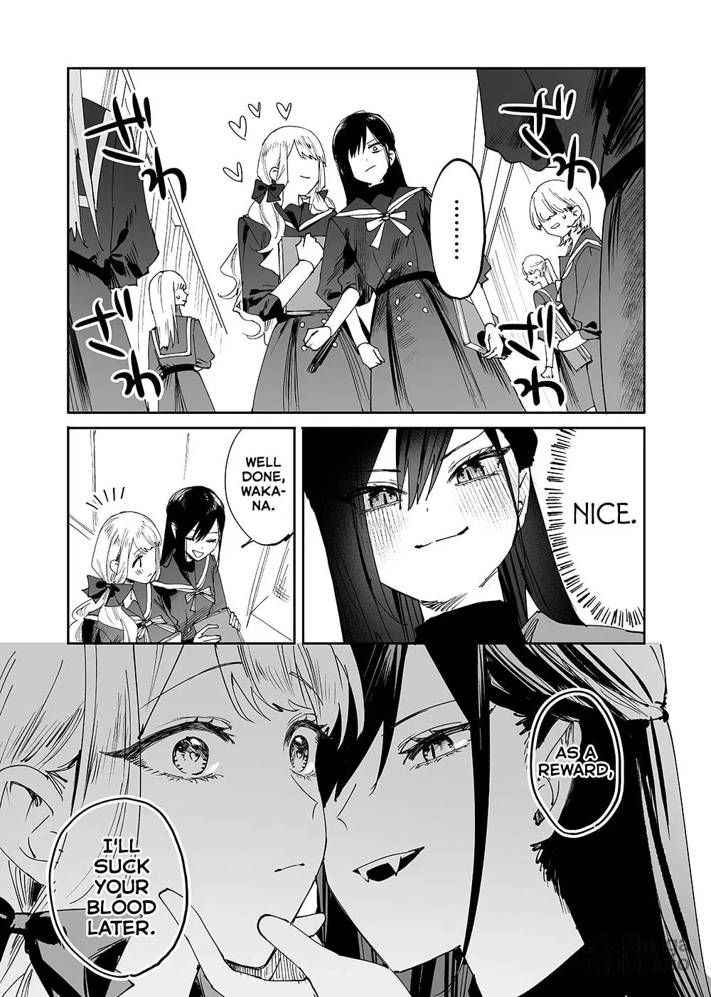 Girls × Vampire Chapter 4 page 3 - 